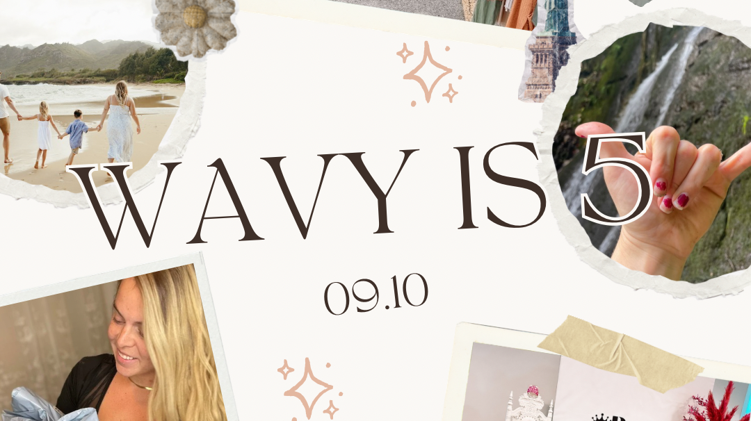 🌊 Five Years of Wavy: Riding Every Wave Together