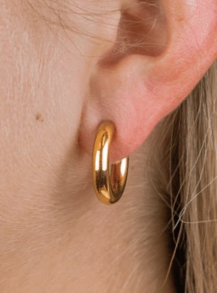 Jolie Hoops, gold