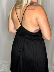 Harley elastic waist dress, black