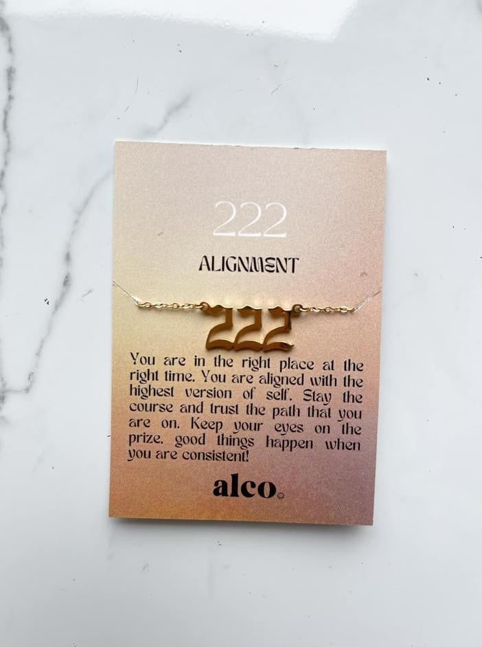 Angel Number Necklace