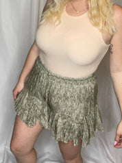 Safari Printed Skort, green
