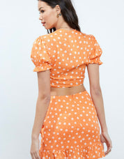 Let That Mango skirt set
