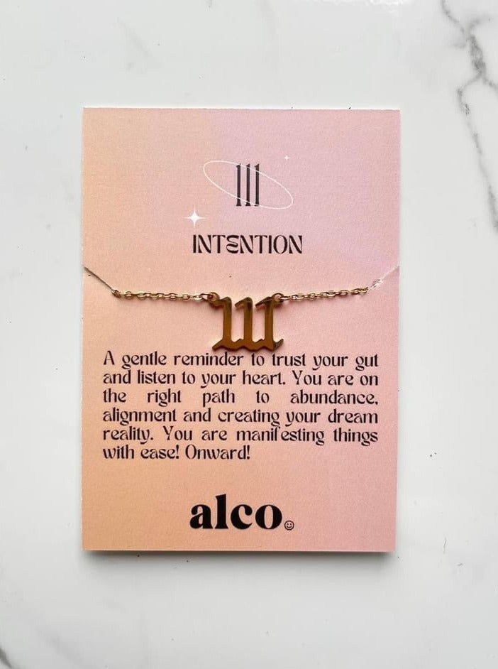 Angel Number Necklace