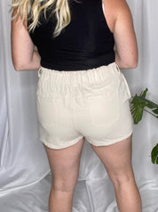 Beach Town paper bag shorts