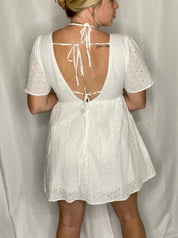 Isn't She Lovely Dress, white