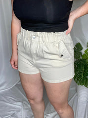 Beach Town paper bag shorts