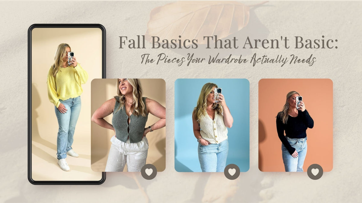 Fall Basics That Aren't Basic: The Pieces Your Wardrobe Actually Needs