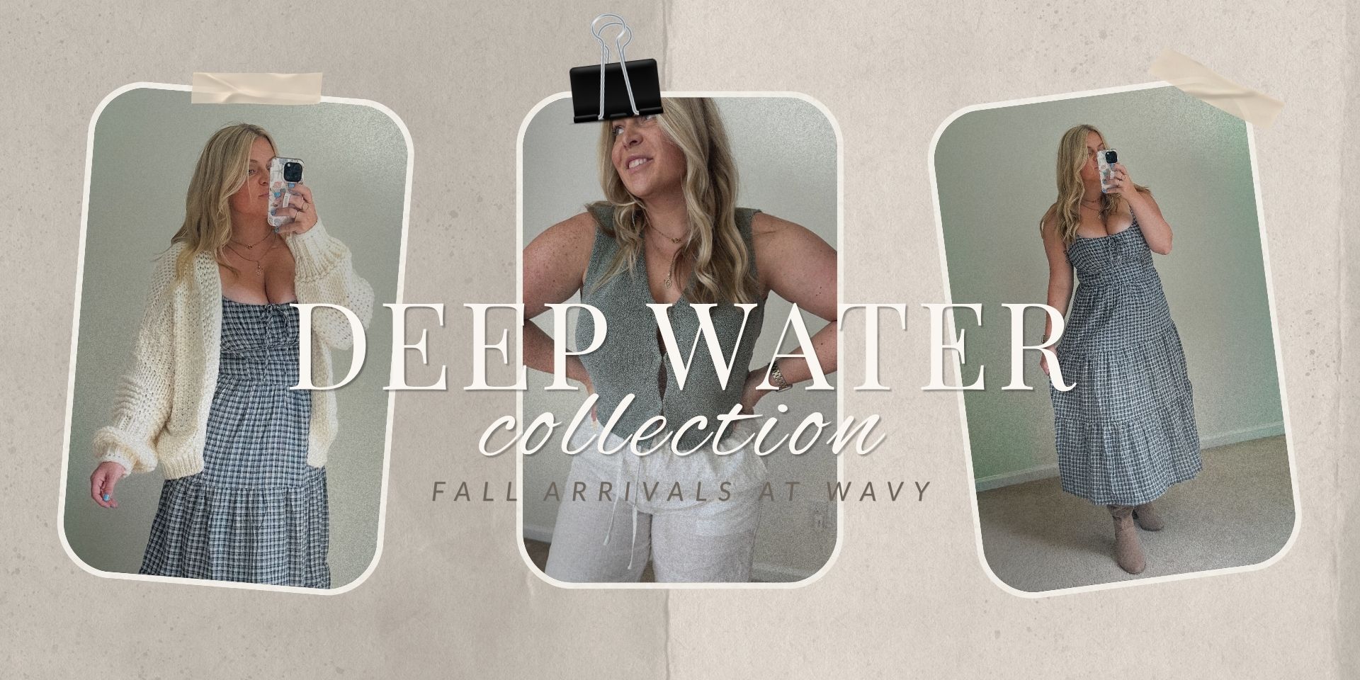 The Deep Water Collection Is Here: Fall Arrivals at Wavy