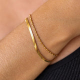 Island Breeze bracelet, gold