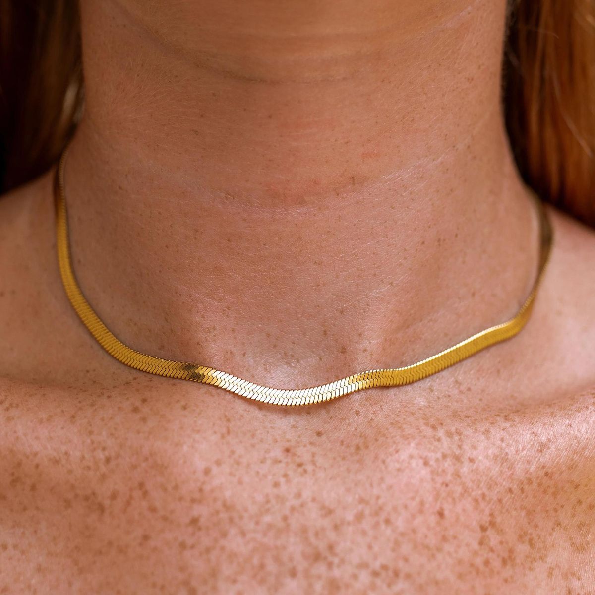 Weekender Herringbone Necklace