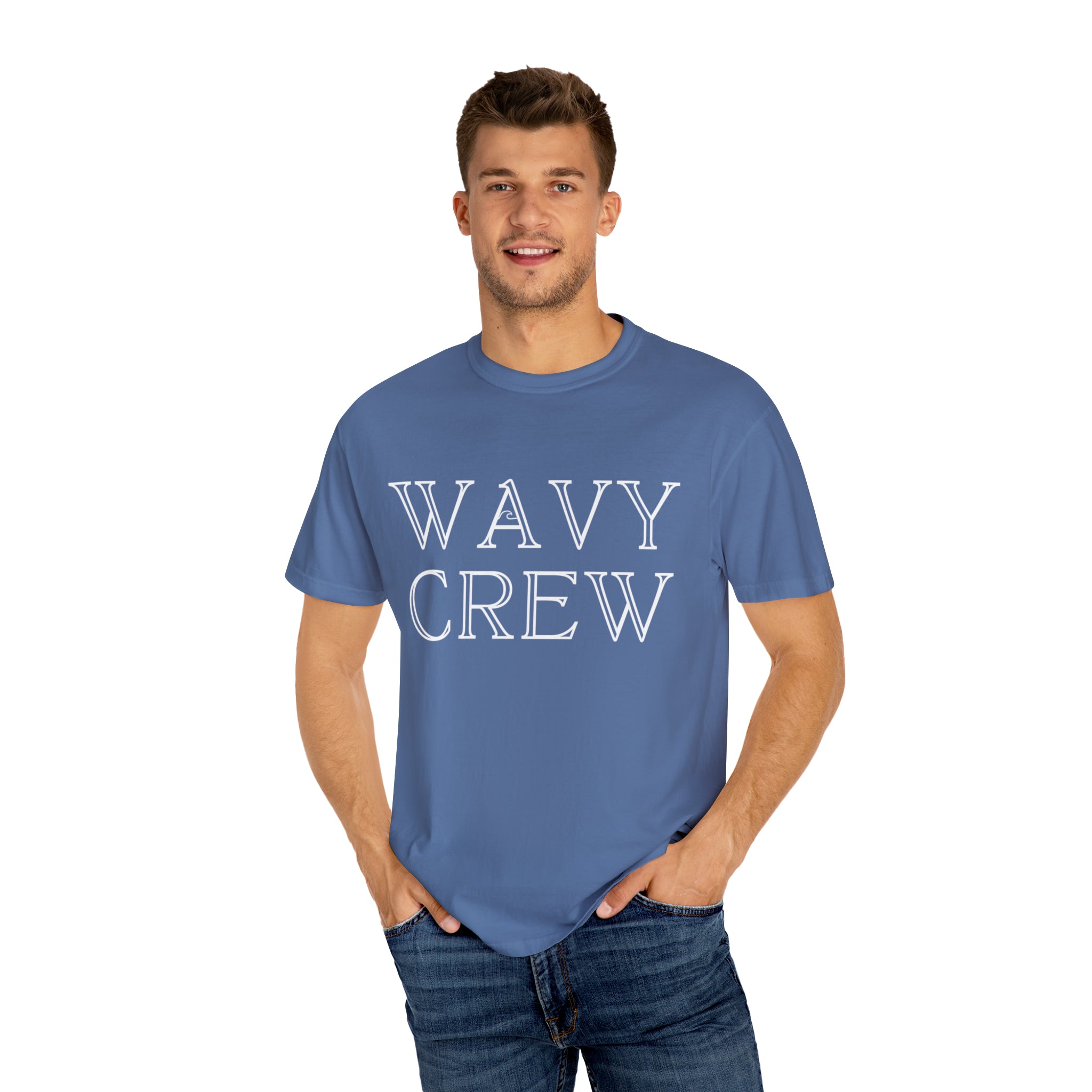 Wavy Crew graphic tee