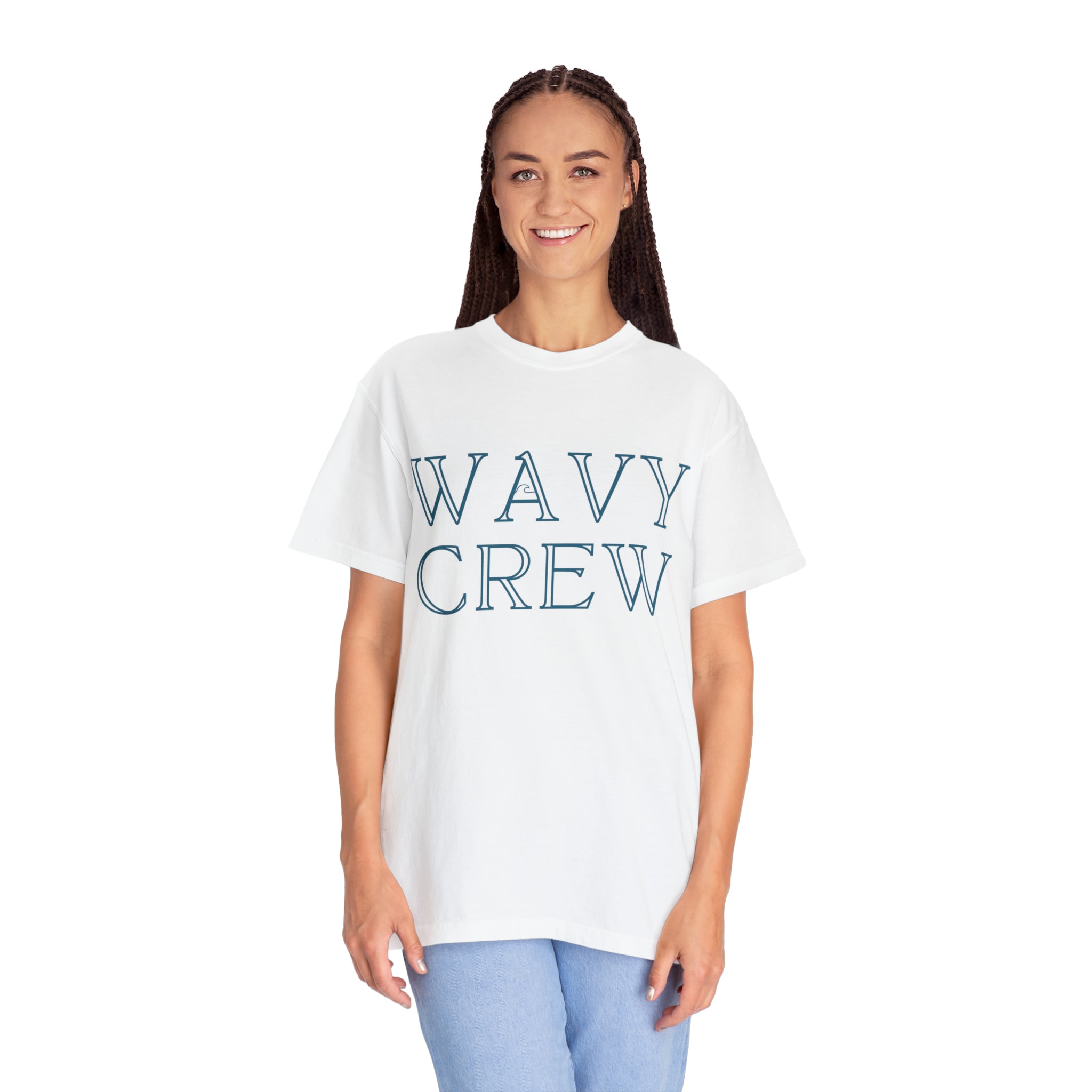 Wavy Crew graphic tee