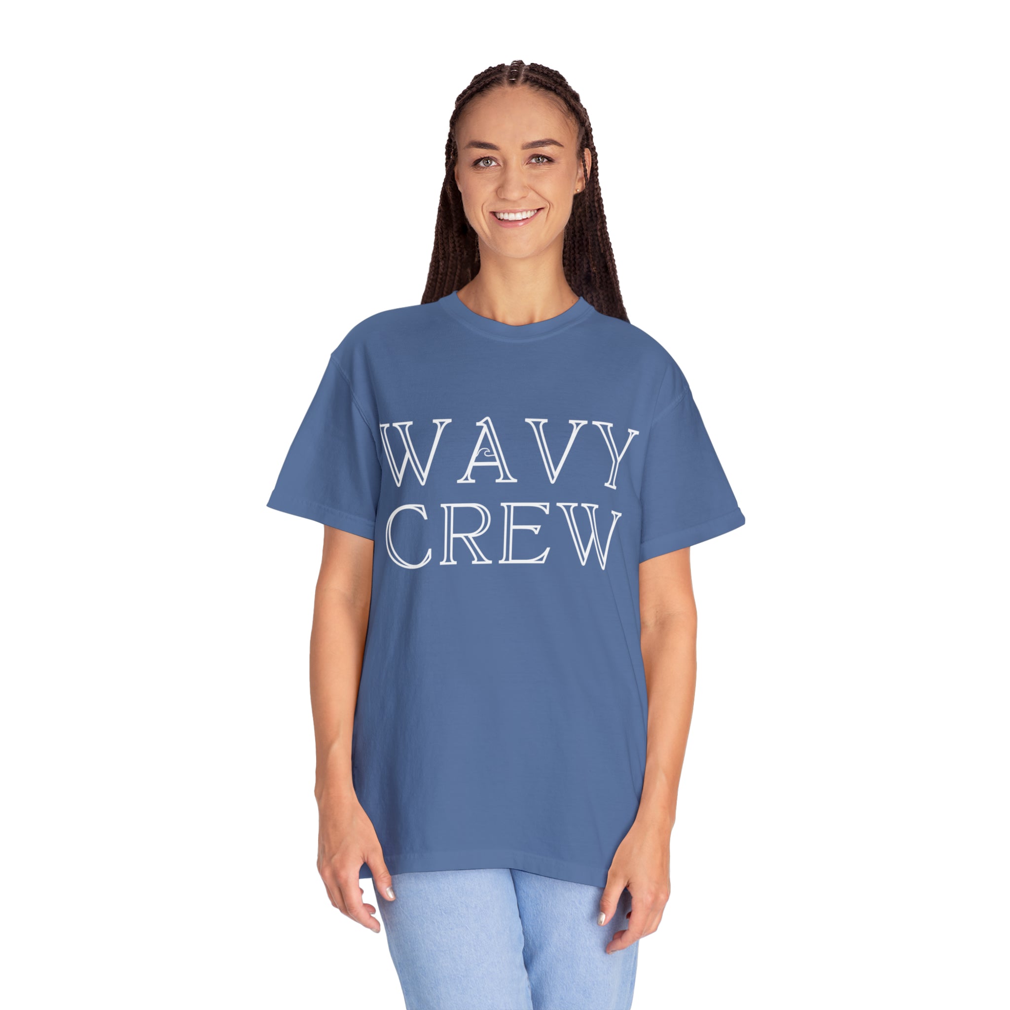 Wavy Crew graphic tee