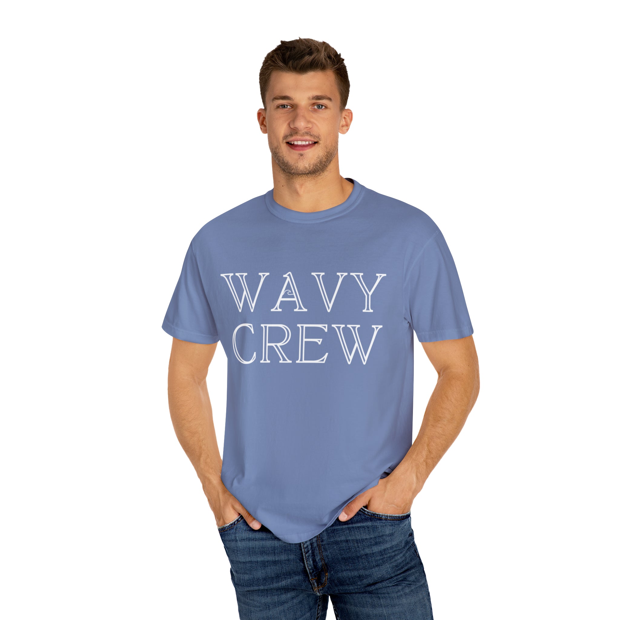 Wavy Crew graphic tee