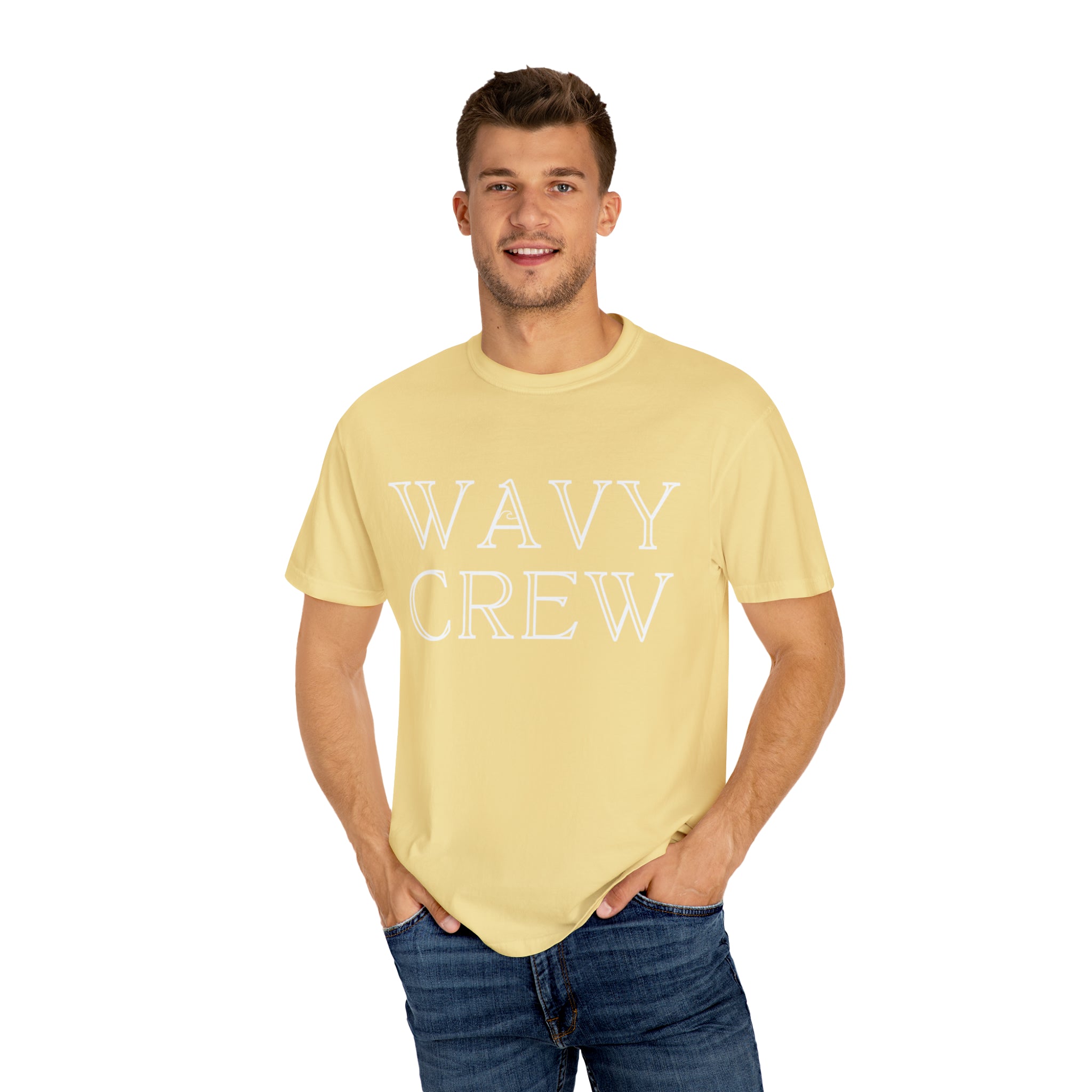 Wavy Crew graphic tee