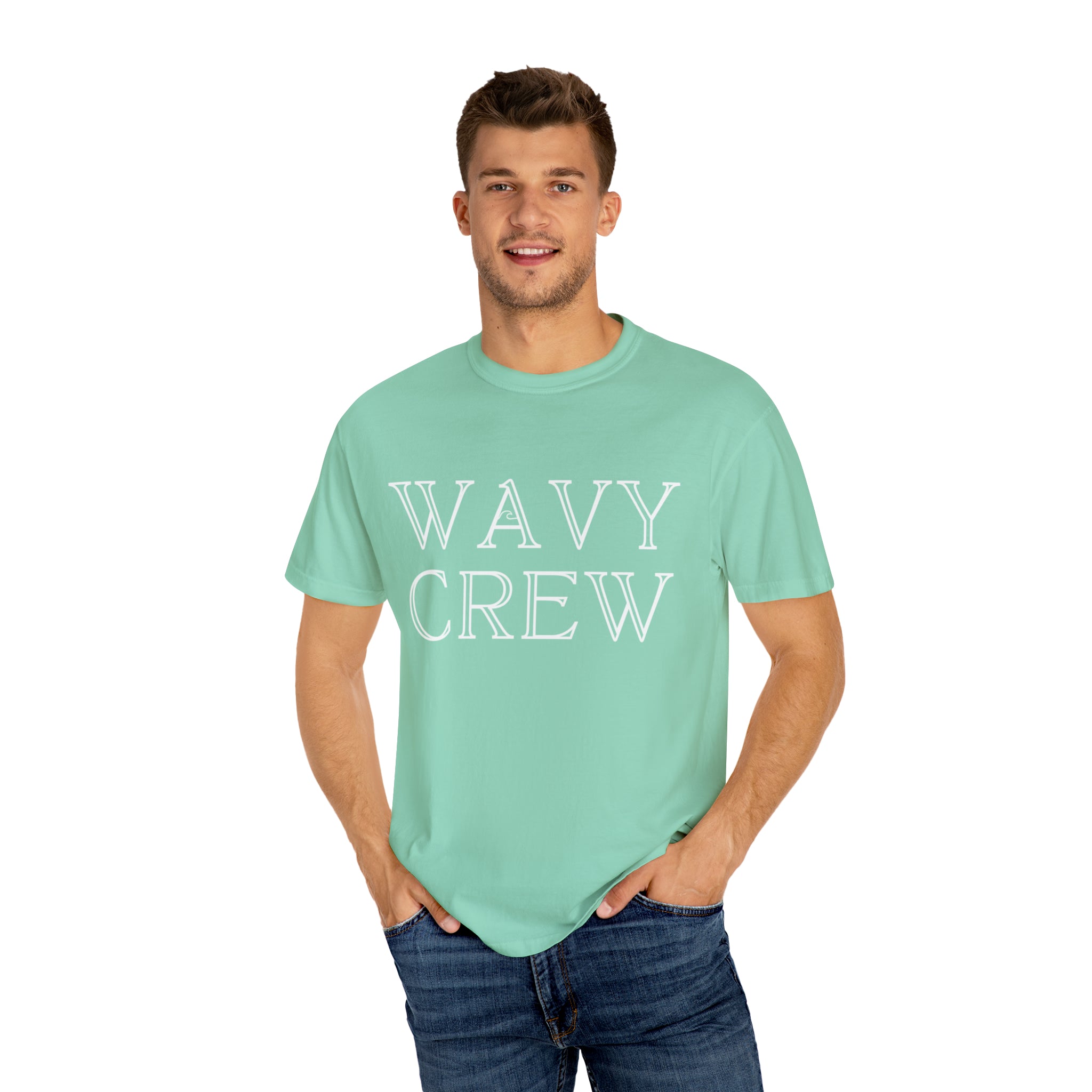 Wavy Crew graphic tee