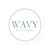 wavy boutique sticker