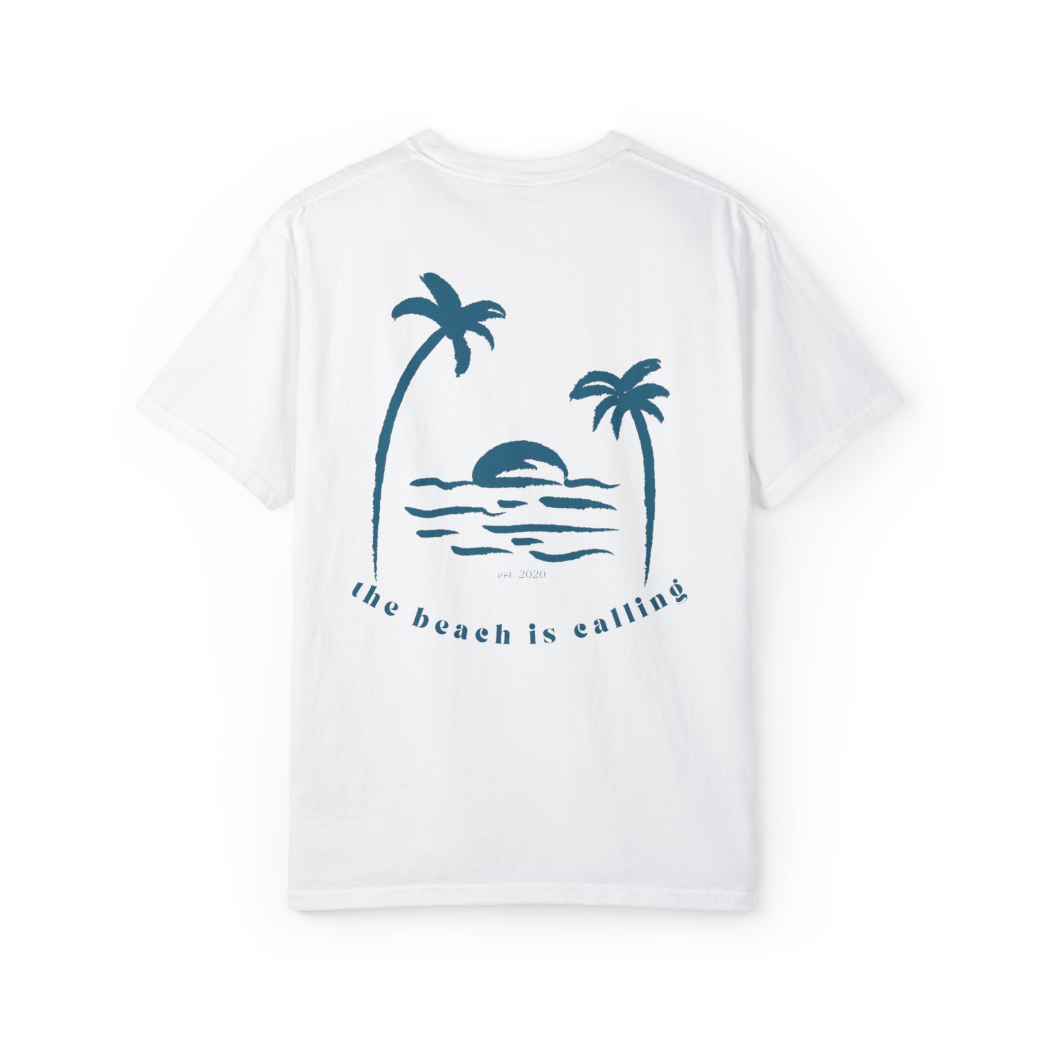 The Beach is Calling graphic tee