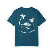 The Beach is Calling graphic tee