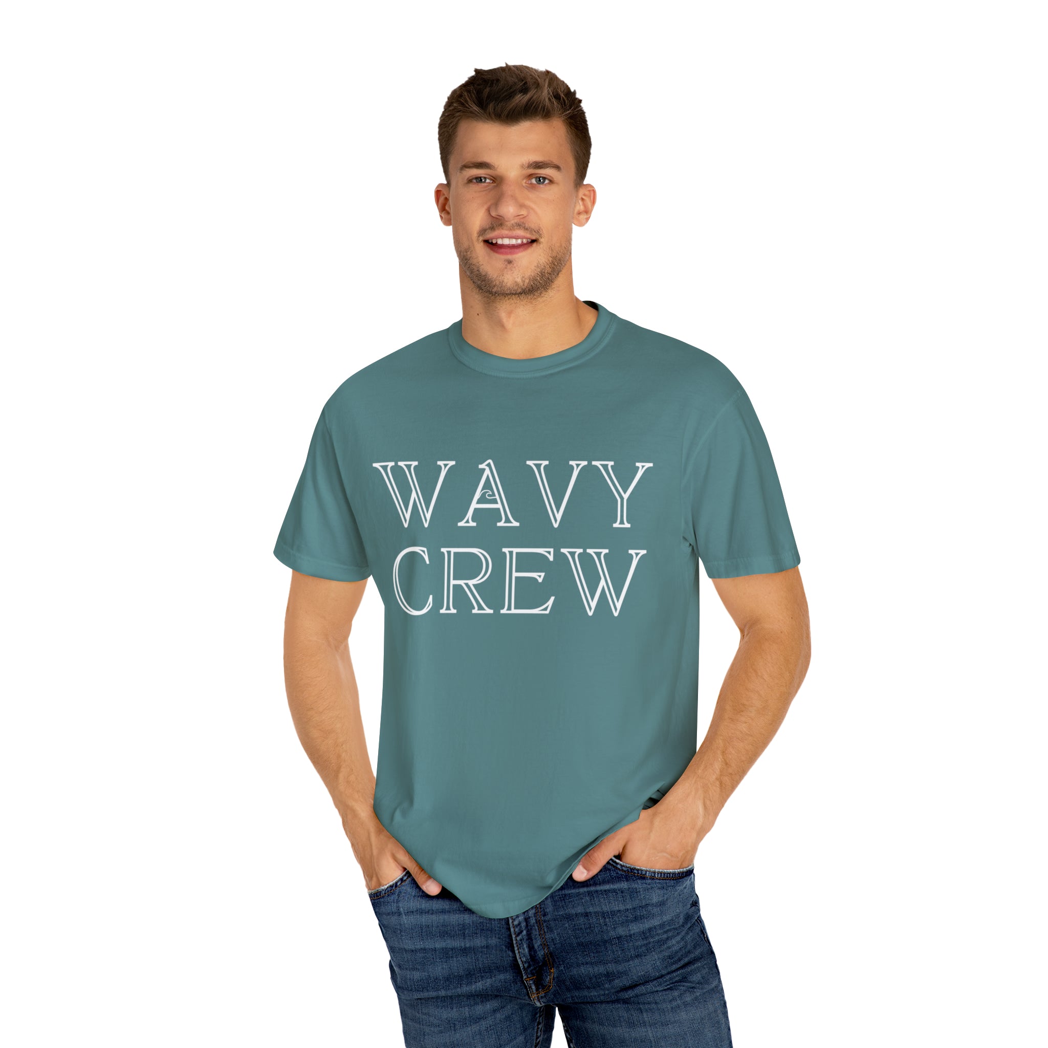 Wavy Crew graphic tee