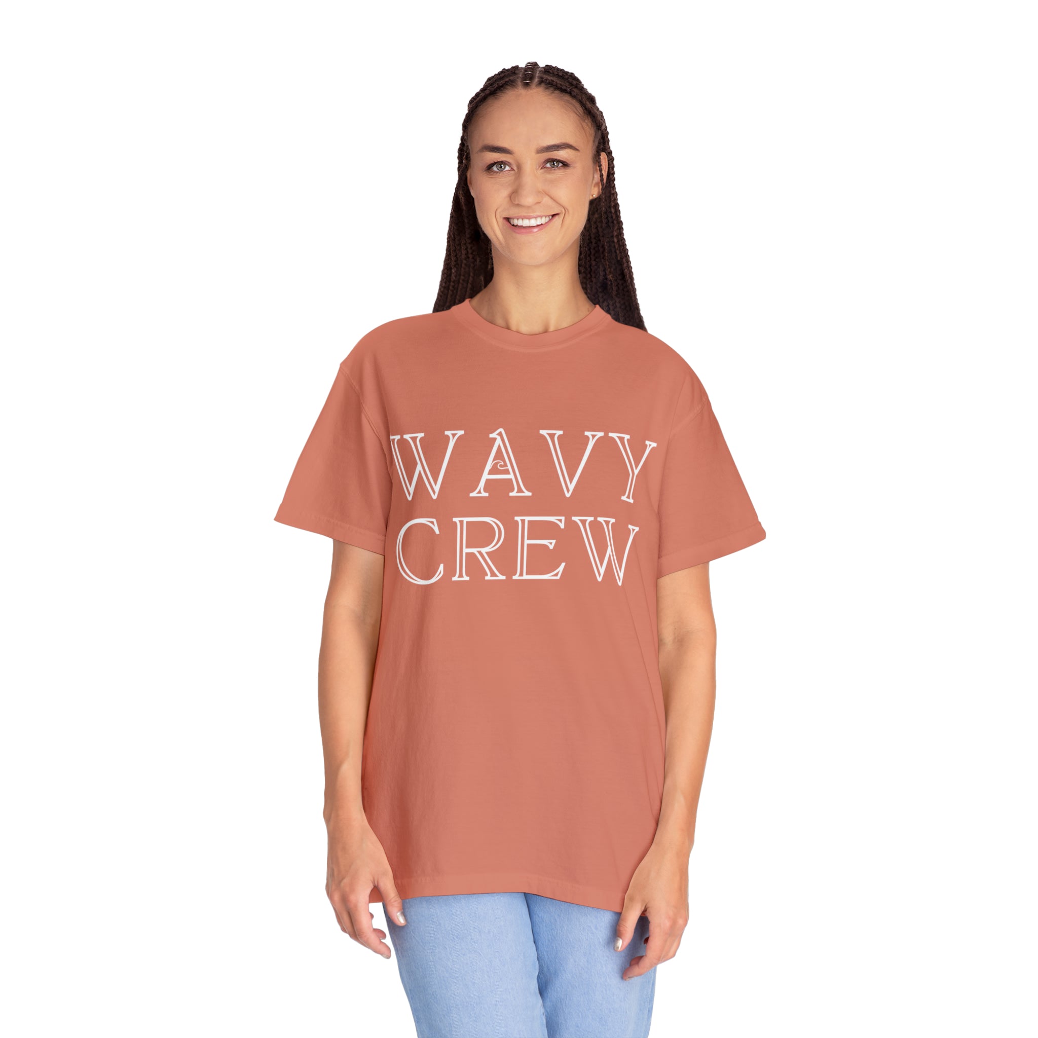 Wavy Crew graphic tee