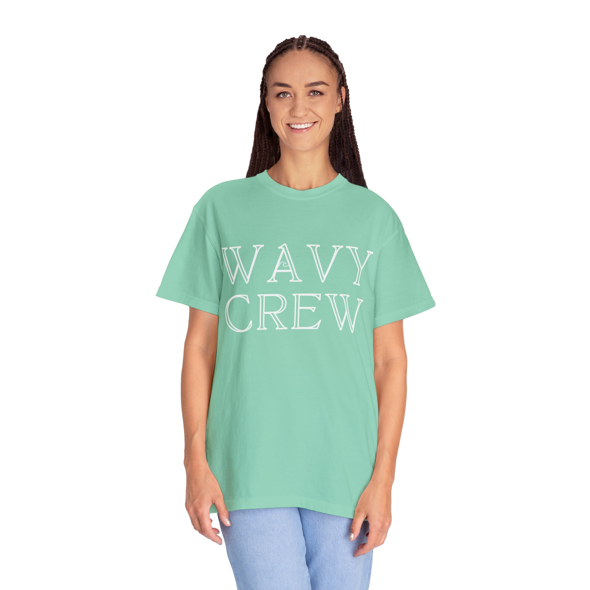 Wavy Crew graphic tee