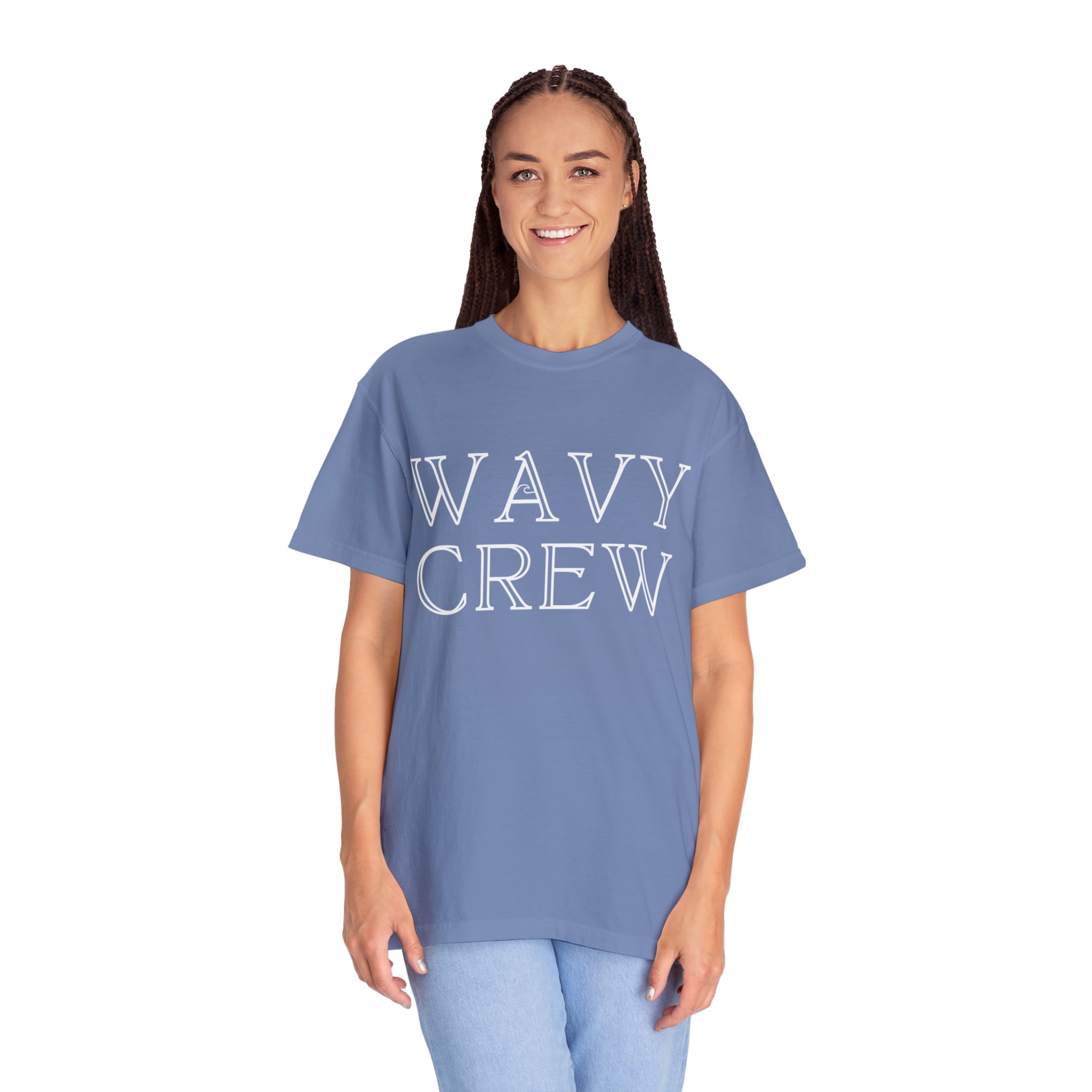 Wavy Crew graphic tee