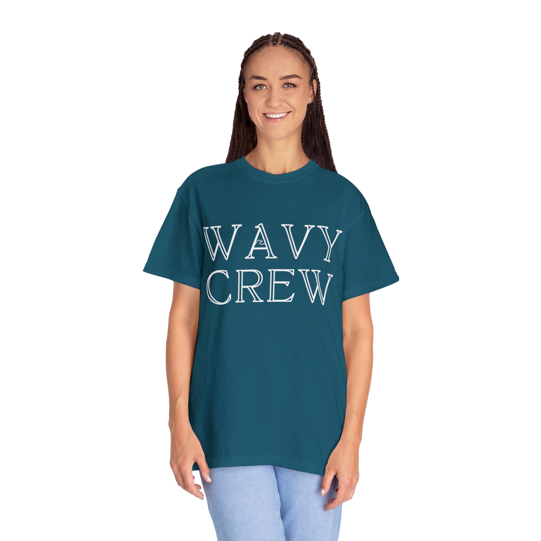 Wavy Crew graphic tee