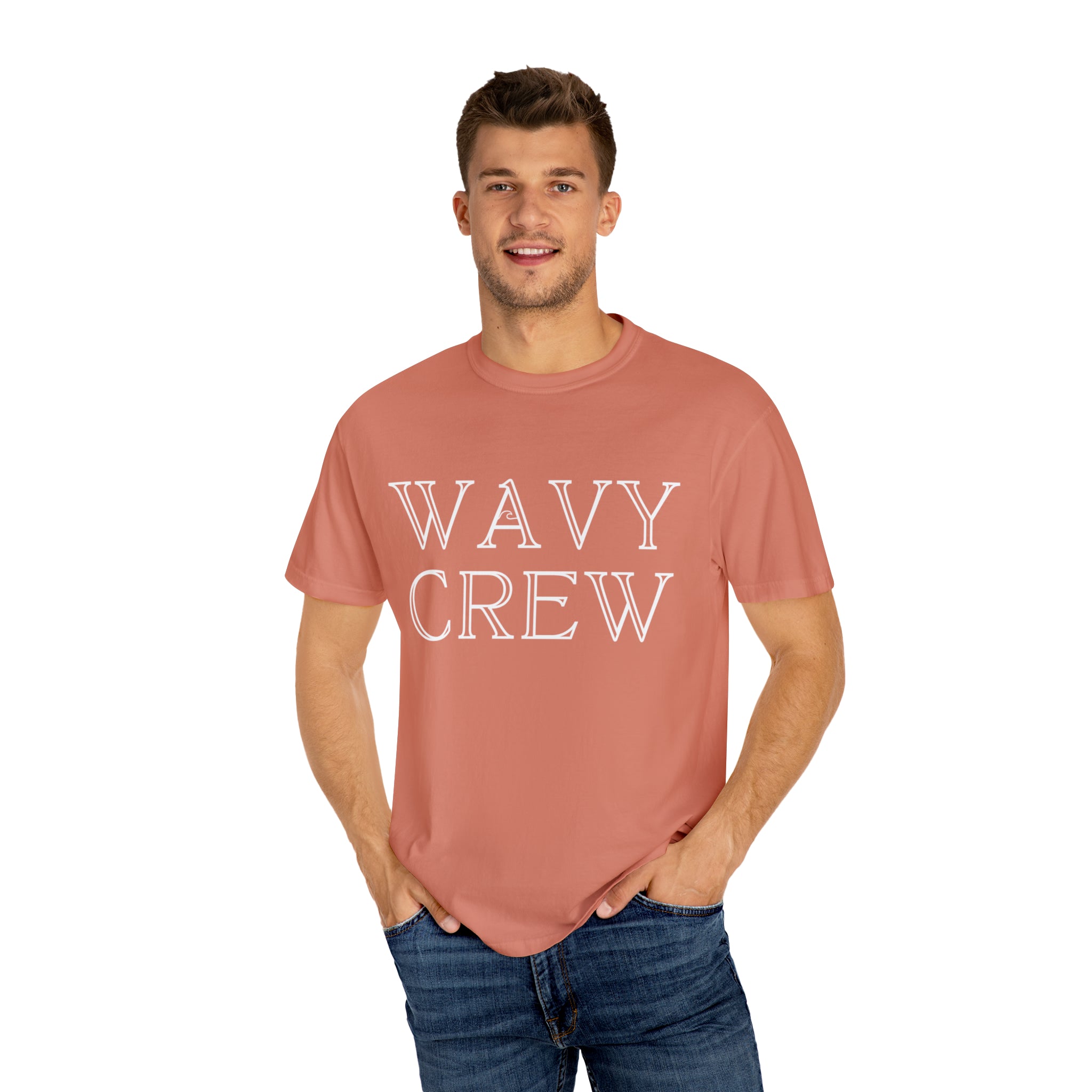 Wavy Crew graphic tee