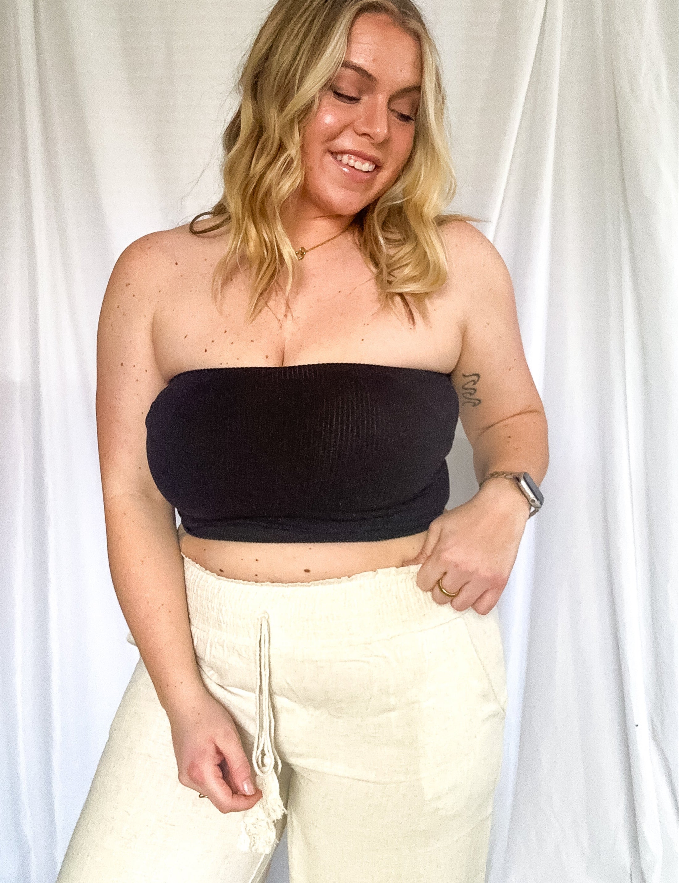 Laguna Seamless Ribbed Tube Top