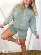 Sea Spray Loungewear Set, sage