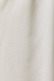 Seashell Scallop Embroidered Midi Dress, cream