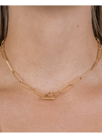 Built Different necklace, gold