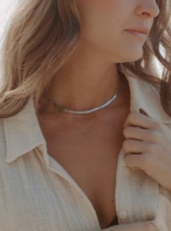 Weekender Herringbone Necklace