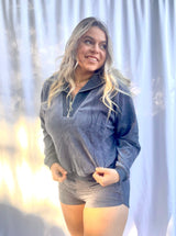 Lohan Pull Over Loungewear Set, blue